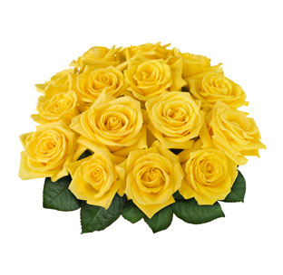 Bouquet de Rosas Amarillas o Naranjas(15/24)